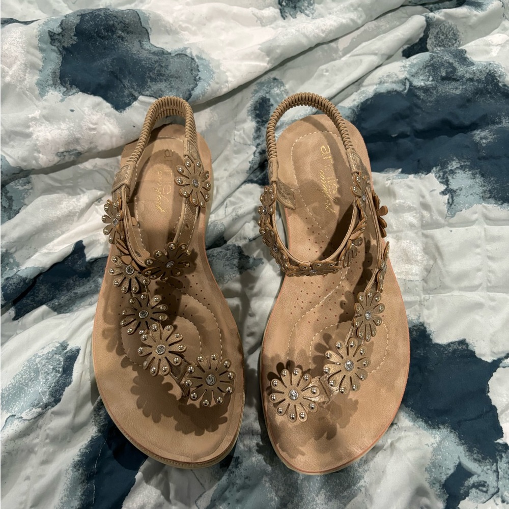 Annie Comfort Sandals, Sz 6.5